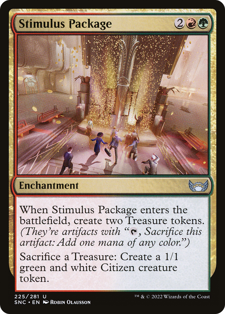 Stimulus Package (SNC-225) [Streets of New Capenna] Foil