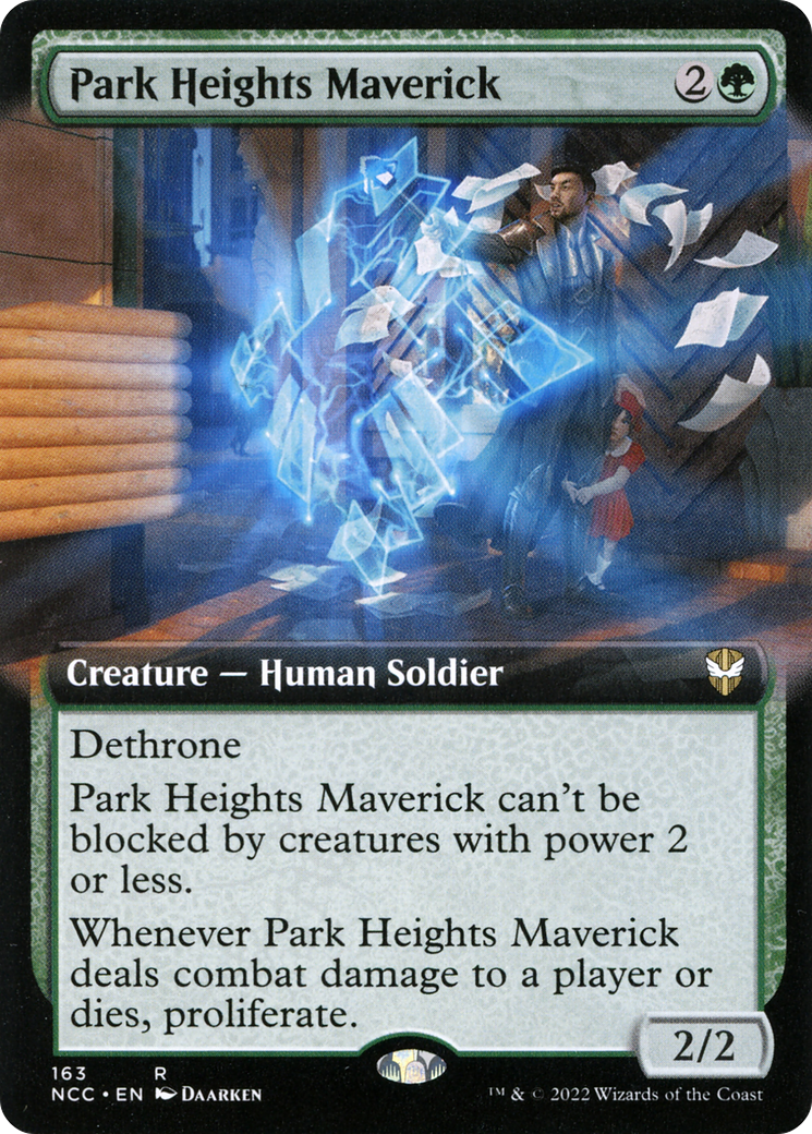 Park Heights Maverick (Extended Art) (NCC-163) [New Capenna Commander]