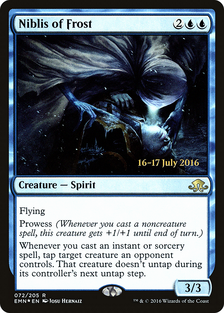 Niblis of Frost (PRE-72S) [Eldritch Moon Promos] Foil