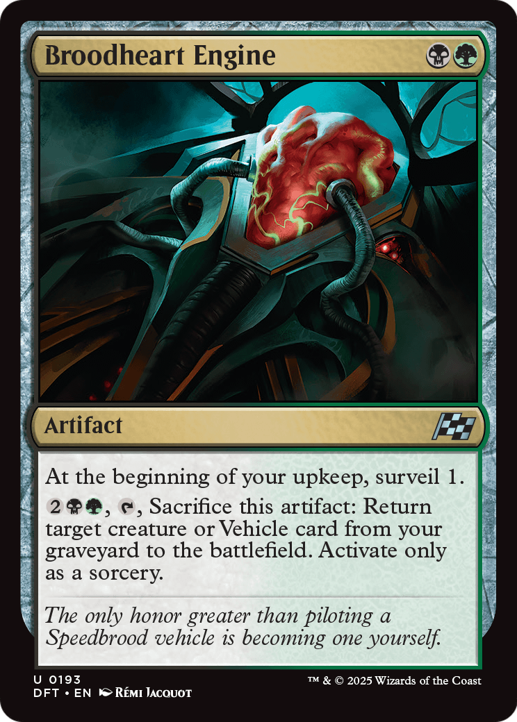 Broodheart Engine (DFT-193) [Aetherdrift]