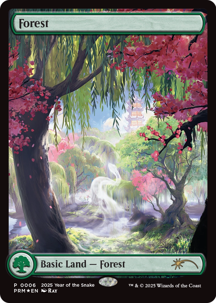 Forest (Year of the Snake 2025) (SSP-006) [Standard Showdown Promos] Foil