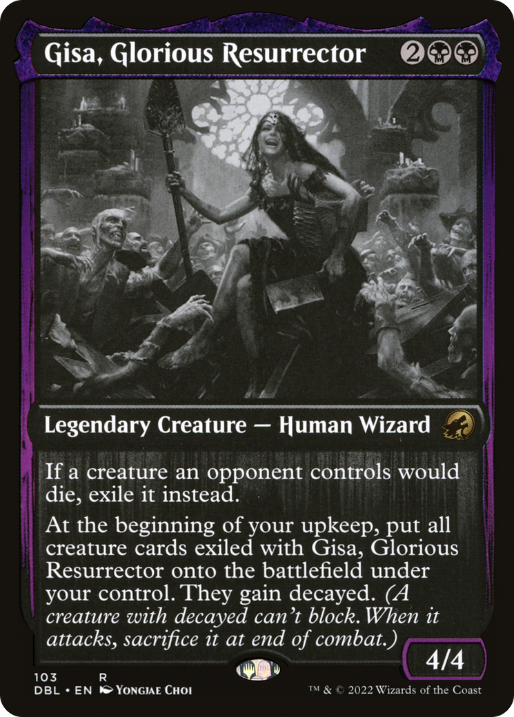 Gisa, Glorious Resurrector (DBL-103) [Innistrad: Double Feature]