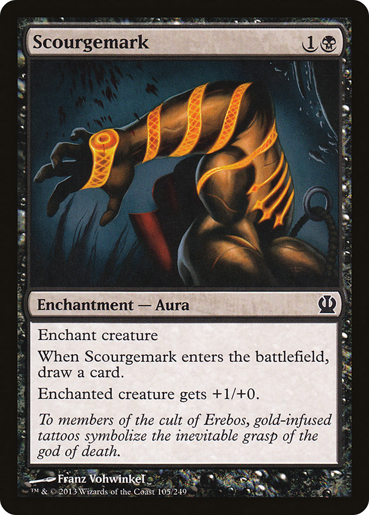 Scourgemark (THS-105) [Theros] Foil
