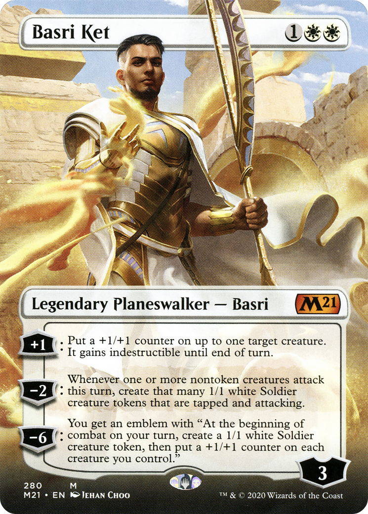 Basri Ket (Borderless) (M21-280) [Core Set 2021]