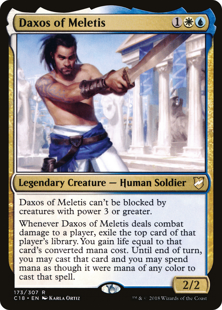 Daxos of Meletis (C18-173) [Commander 2018]