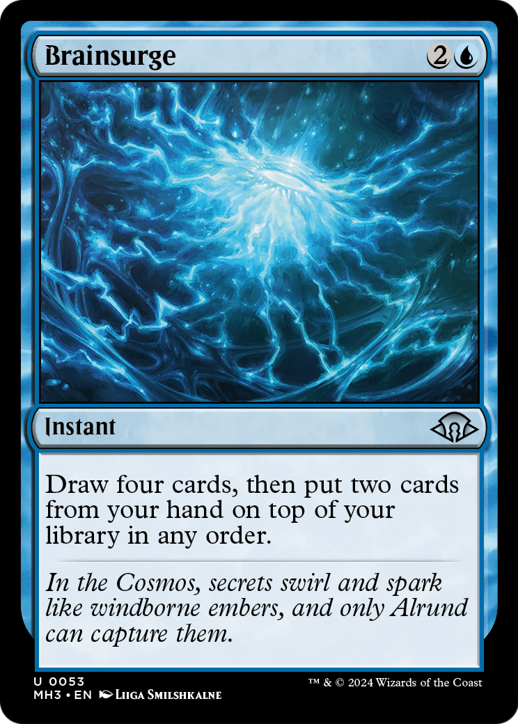 Brainsurge (MH3-053) [Modern Horizons 3] Foil