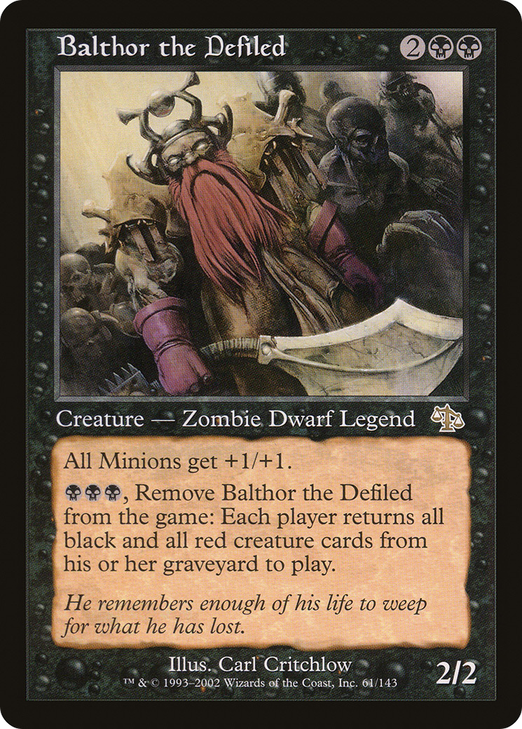 Balthor the Defiled (JUD-061) [Judgment]