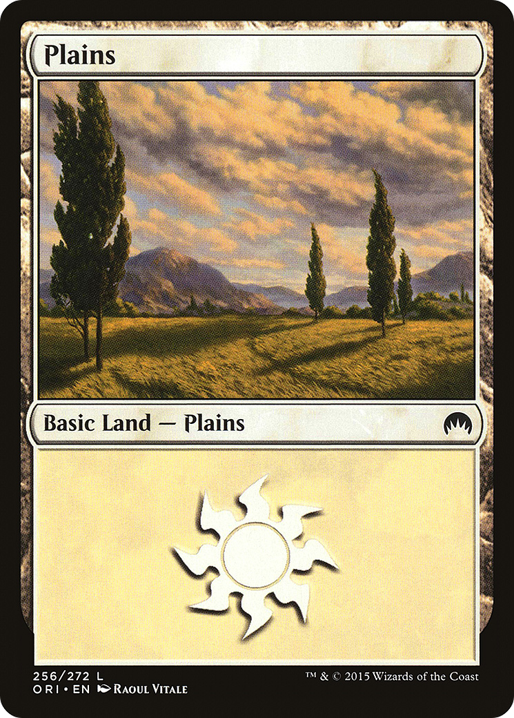 Plains (ORI-256) [Magic Origins] Foil