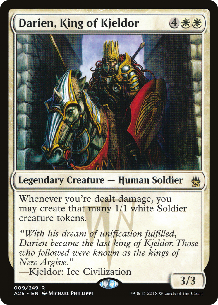 Darien, King of Kjeldor (A25-009) [Masters 25]