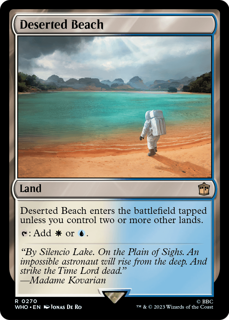 Deserted Beach (WHO-270) [Doctor Who] Foil