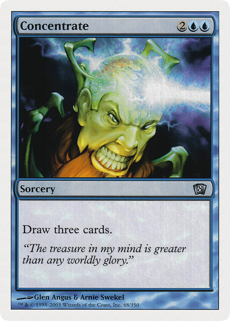 Concentrate (8ED-068) [8th Edition] Foil