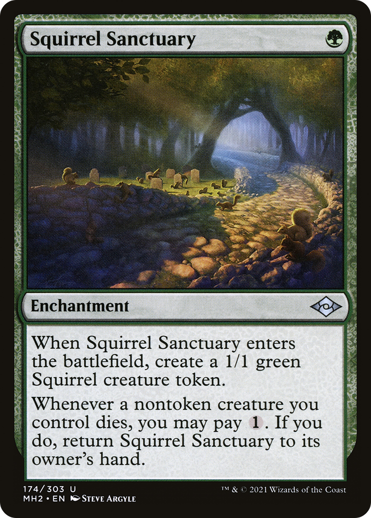 Squirrel Sanctuary (MH2-174) [Modern Horizons 2] Foil