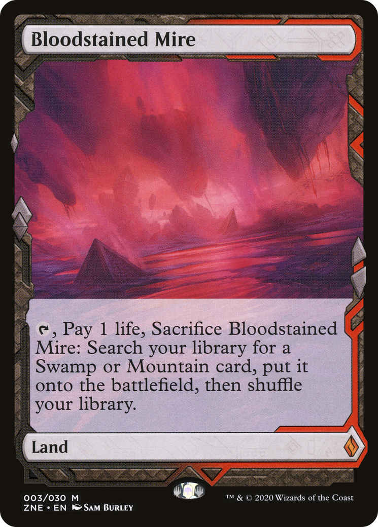 Bloodstained Mire (ZNE-003) [Zendikar Rising Expeditions]