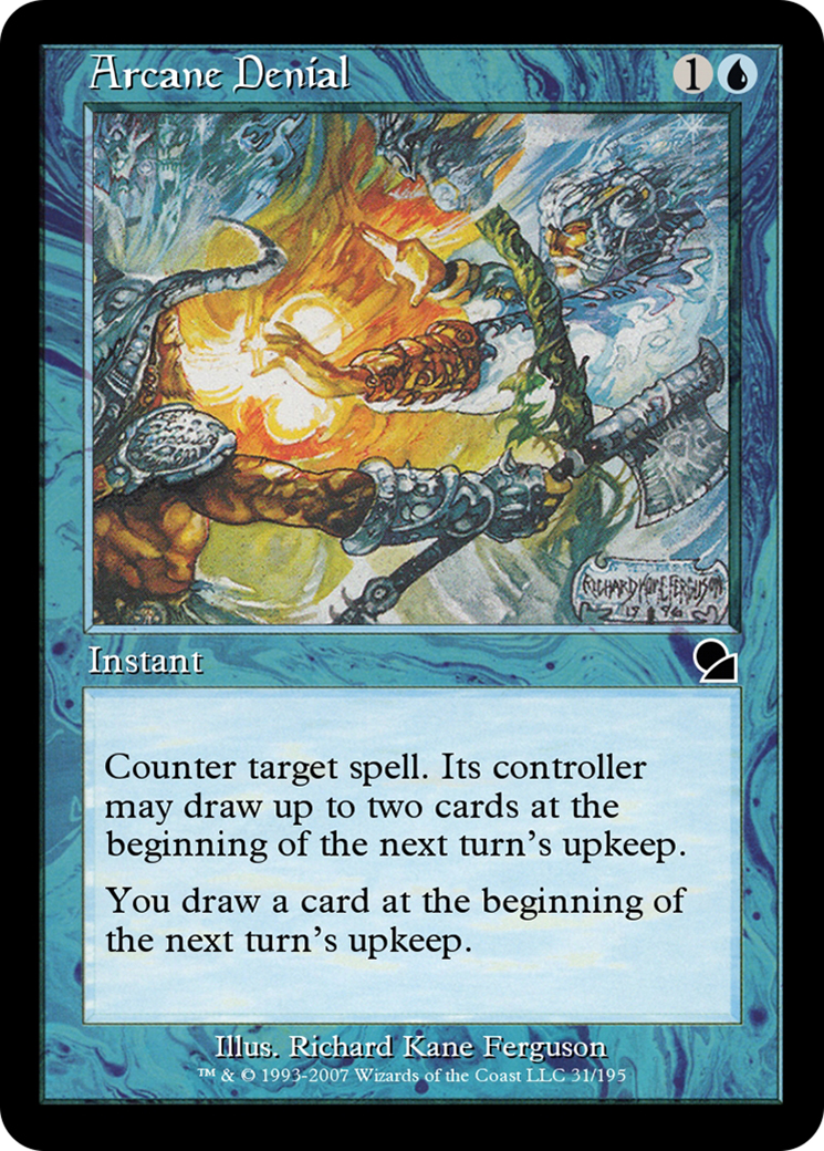 Arcane Denial (ME1-031) [Masters Edition] Foil