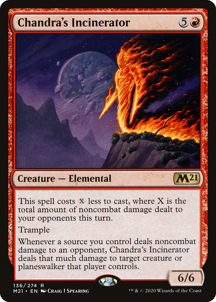 Chandra's Incinerator (M21-136) [Core Set 2021]