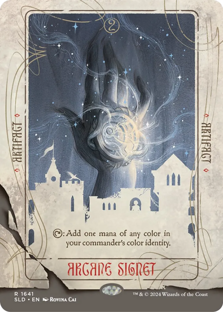 Arcane Signet (SLD-1641) (Borderless) [Secret Lair Drop]