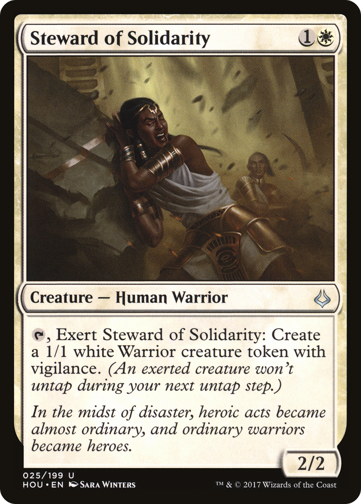 Steward of Solidarity (HOU-025) [Hour of Devastation] Foil