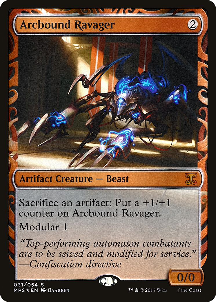 Arcbound Ravager (MPS-031) [Kaladesh Inventions] Foil