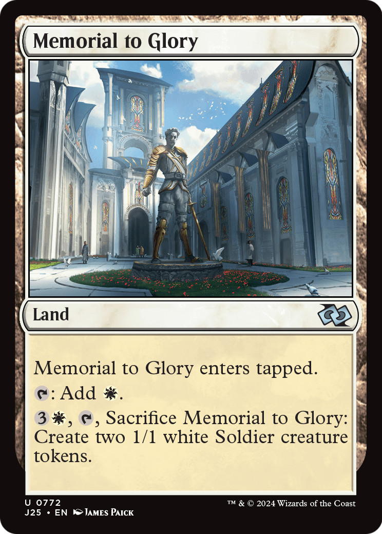 Memorial to Glory (J25-772) [Foundations Jumpstart]