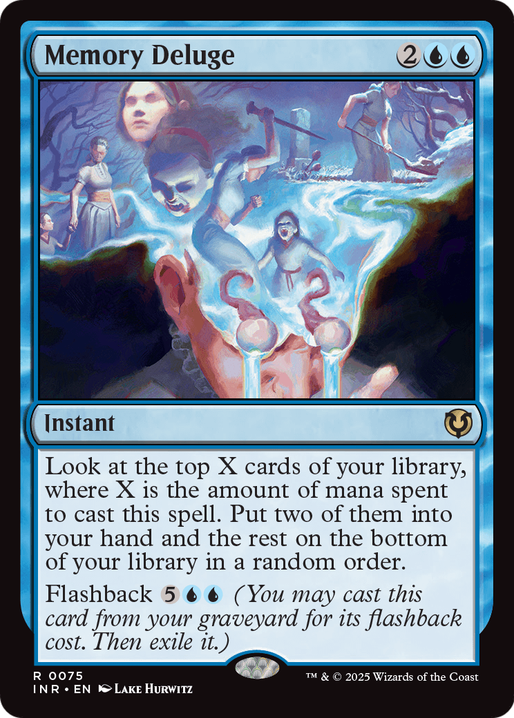 Memory Deluge (INR-075) [Innistrad Remastered]