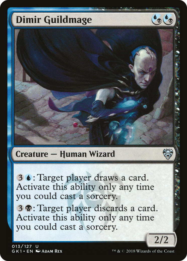Dimir Guildmage (GR1-013) [GRN Guild Kit]