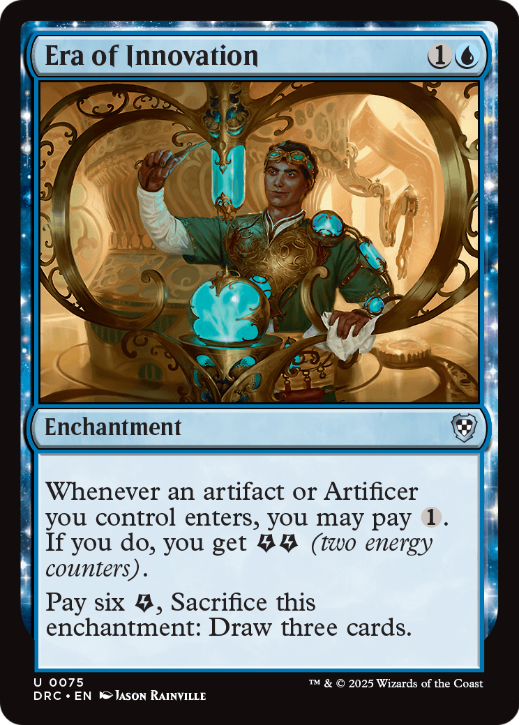 Era of Innovation (DRC-075) [Commander: Aetherdrift]
