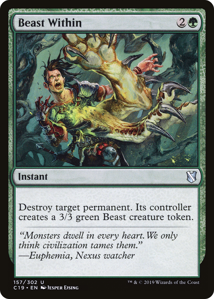 Beast Within (C19-157) [Commander 2019]