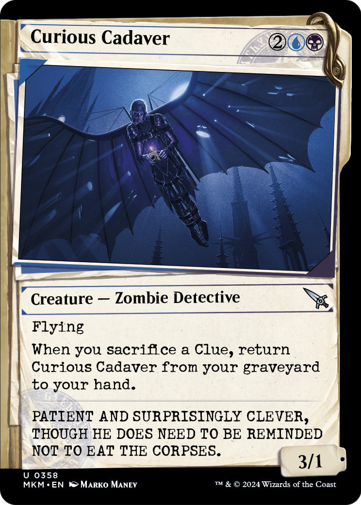 Curious Cadaver (Showcase) (MKM-358) [Murders at Karlov Manor]