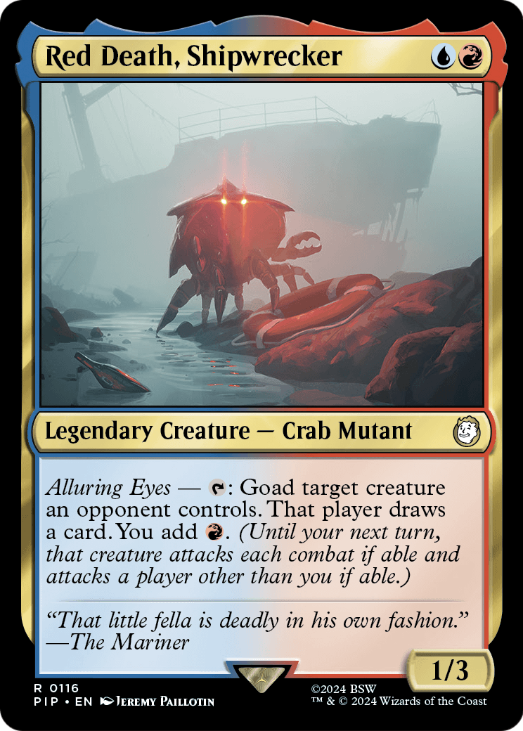 Red Death, Shipwrecker (PIP-116) [Fallout] Foil
