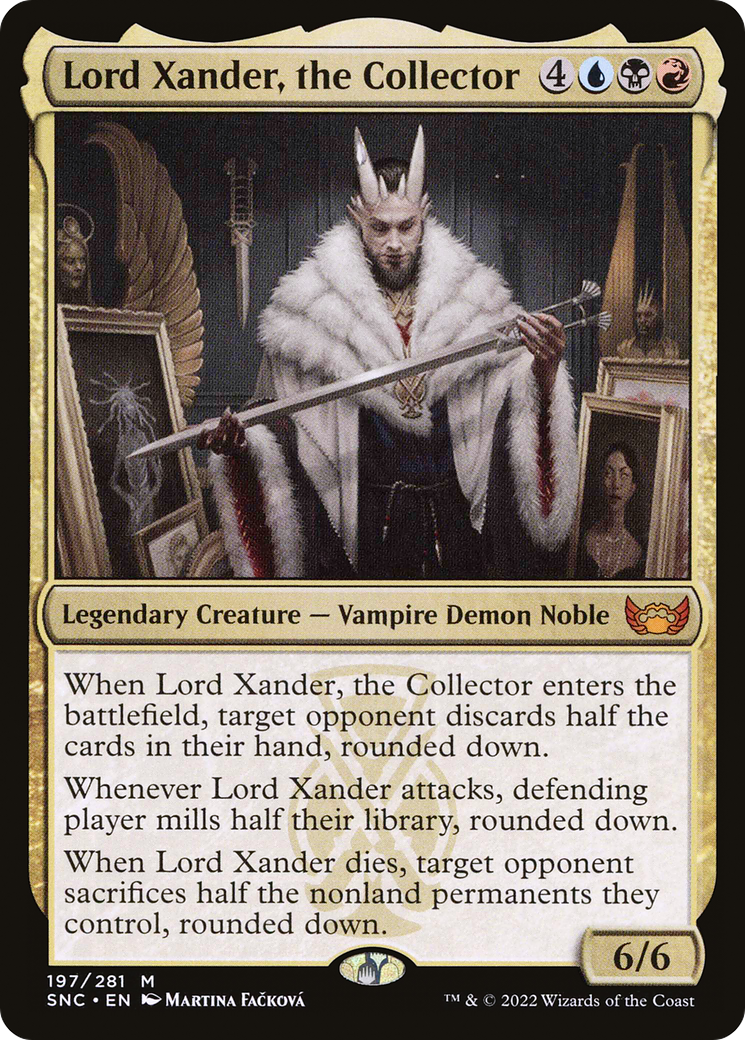 Lord Xander, the Collector (SNC-197) [Streets of New Capenna] Foil