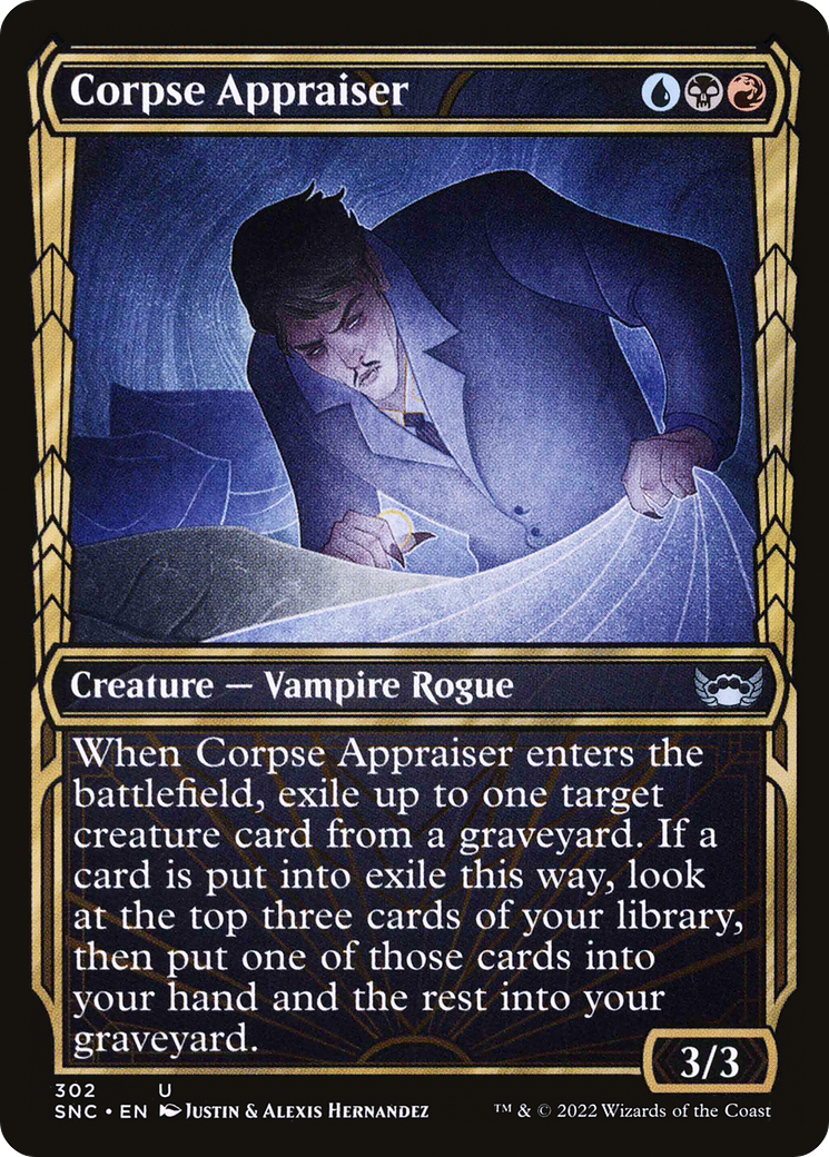 Corpse Appraiser (Showcase) (SNC-302) [Streets of New Capenna] Foil