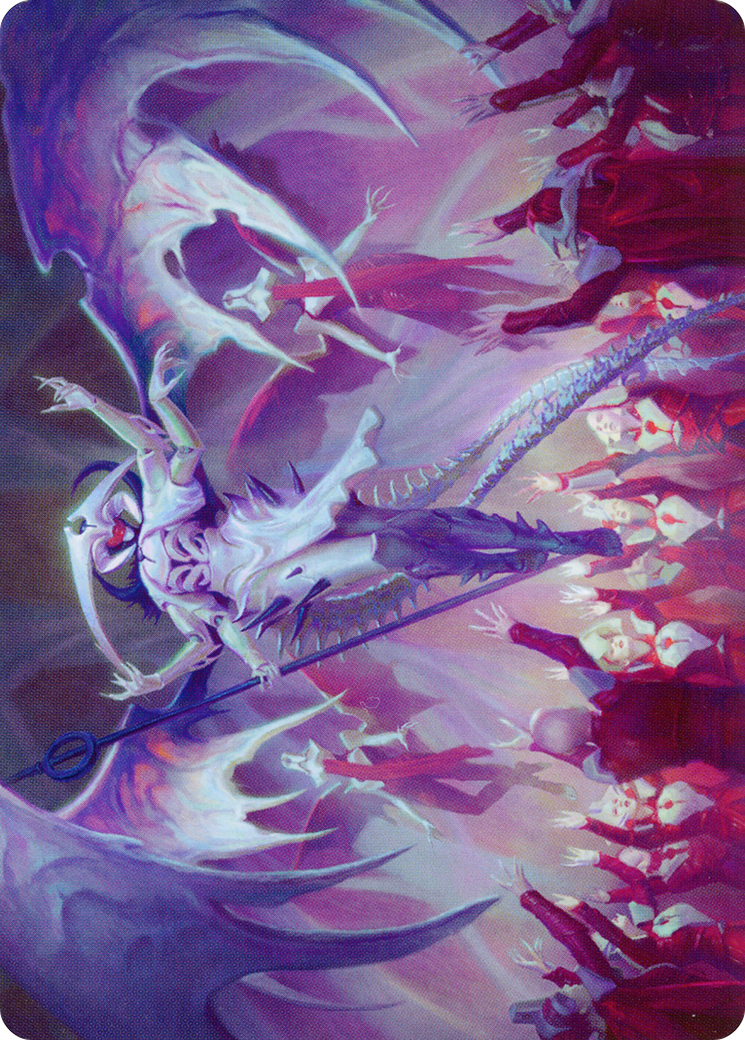 Atraxa, Grand Unifier // Atraxa, Grand Unifier (AONE-045) (Borderless) [Phyrexia: All Will Be One Art Series]