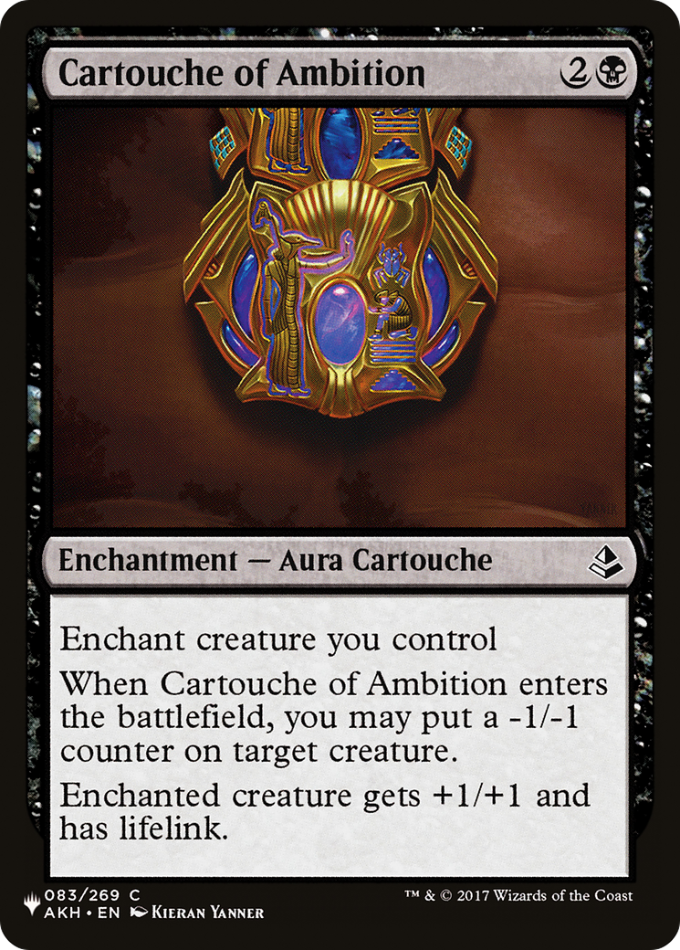 Cartouche of Ambition (LIST-AKH-83) [The List]