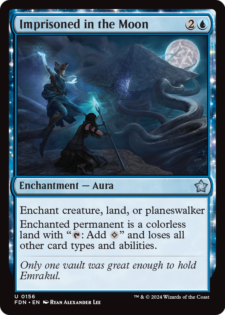 Imprisoned in the Moon (FDN-156) [Foundations] Foil