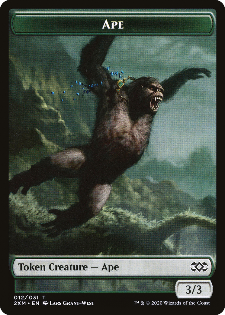 Ape (T2XM-012) [Double Masters Tokens]