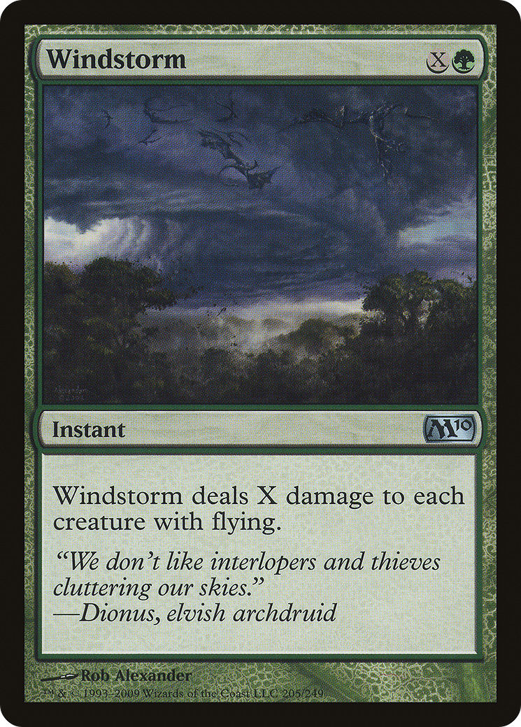 Windstorm (M10-205) [Magic 2010] Foil