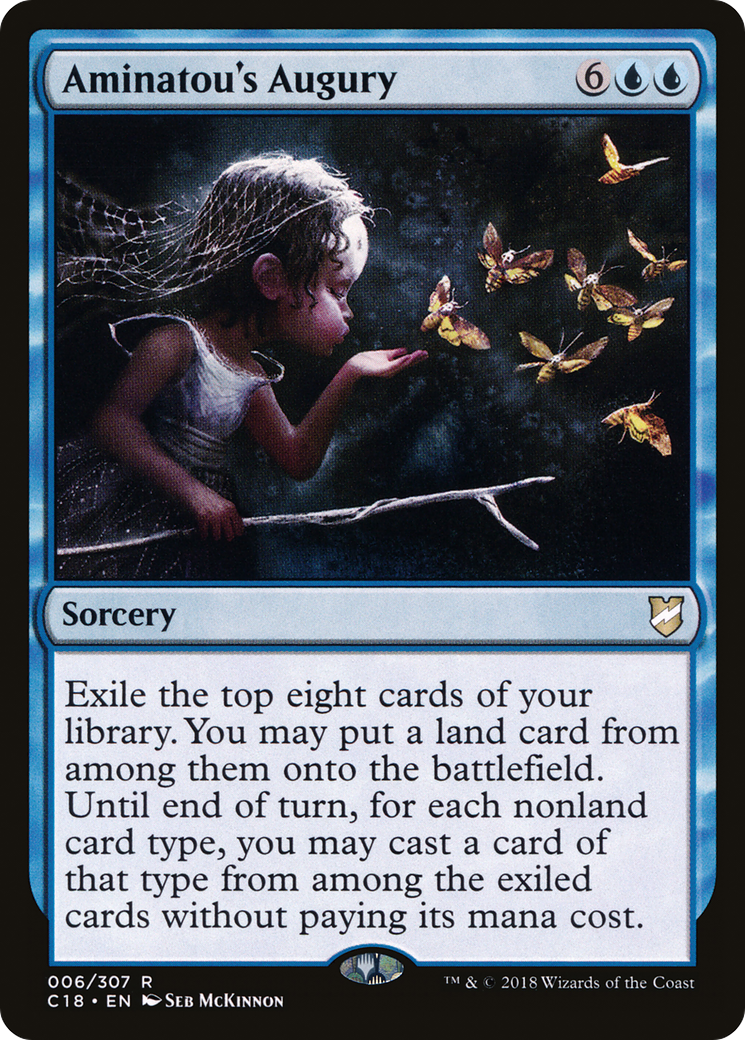 Aminatou's Augury (C18-006) [Commander 2018]