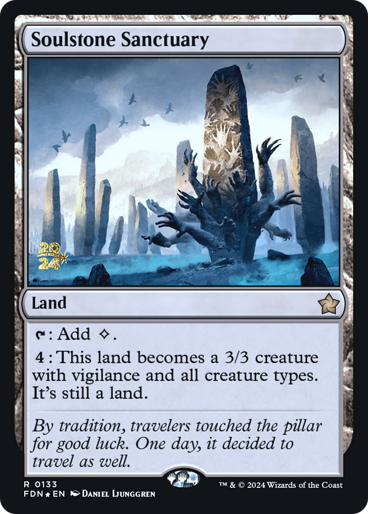 Soulstone Sanctuary (PRE-133) [Foundations Promos] Foil