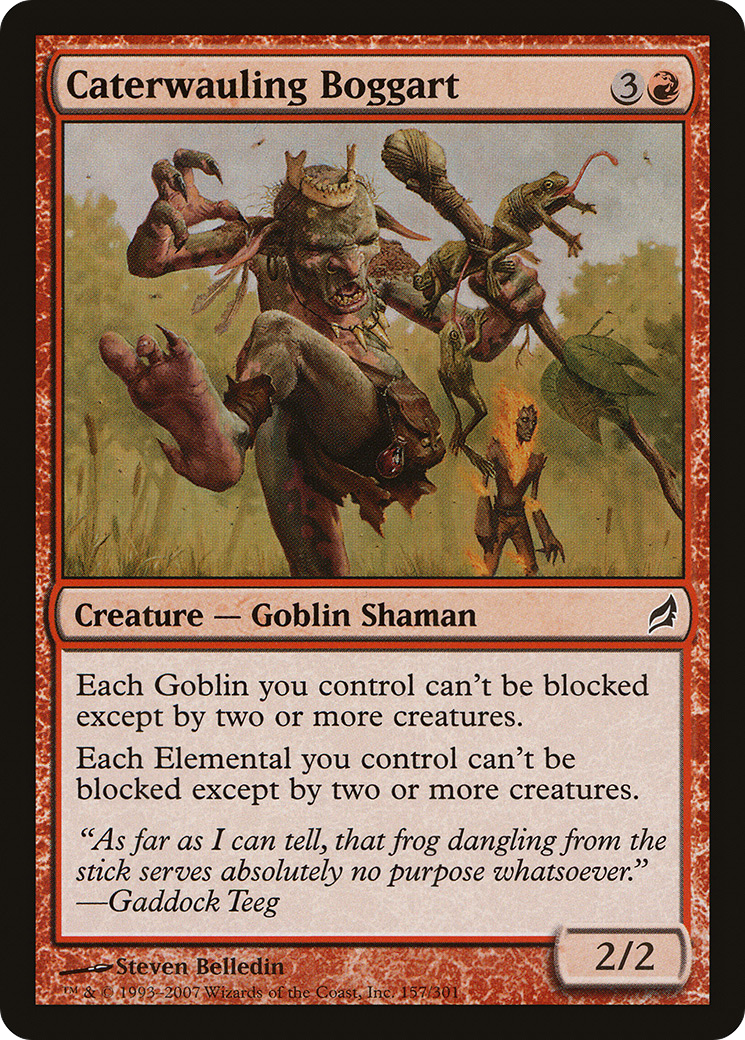 Caterwauling Boggart (LRW-157) [Lorwyn]