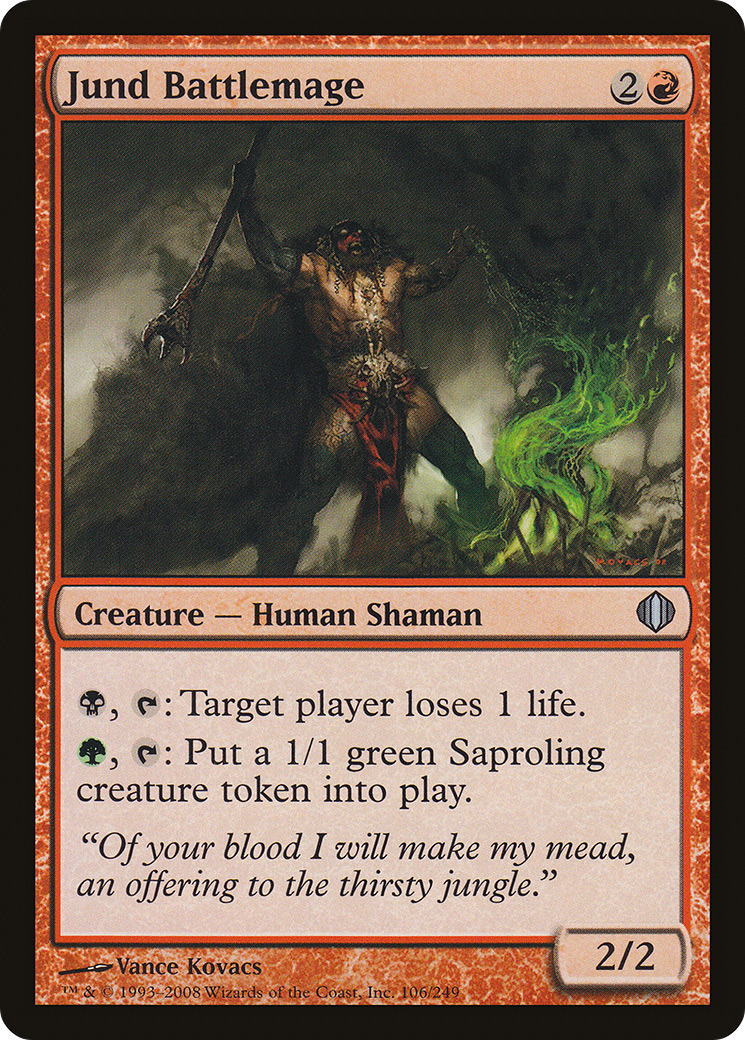 Jund Battlemage (ALA-106) [Shards of Alara]