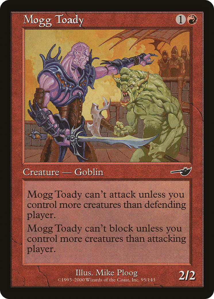 Mogg Toady (NMS-095) [Nemesis] Foil