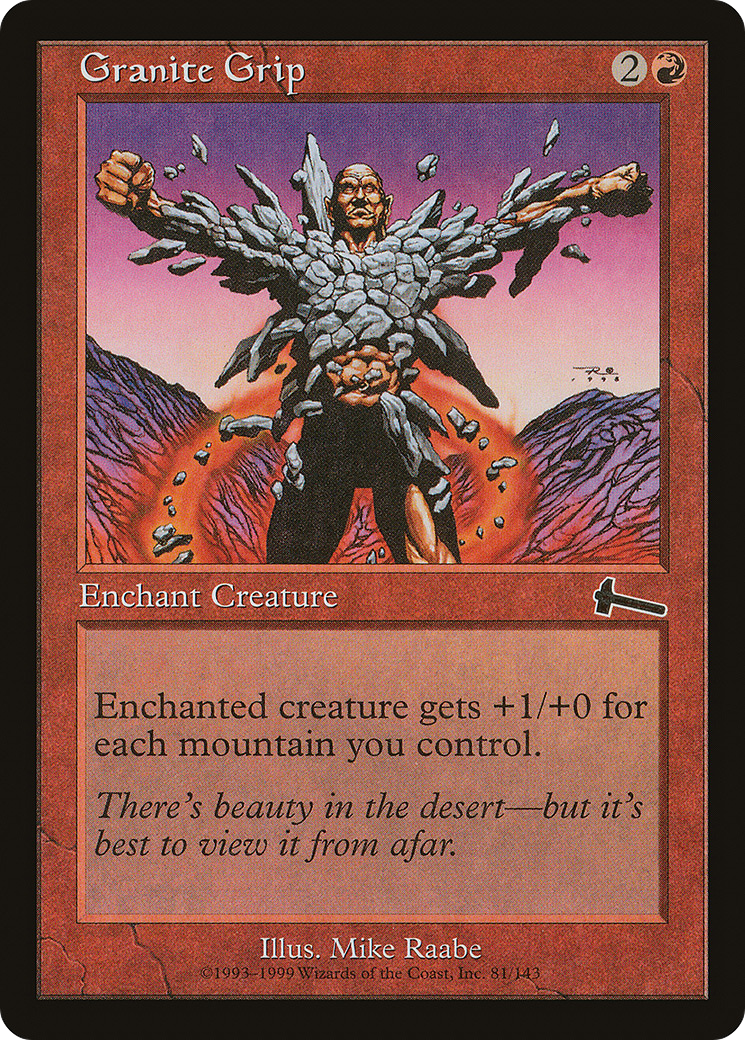 Granite Grip (ULG-081) [Urza's Legacy] Foil