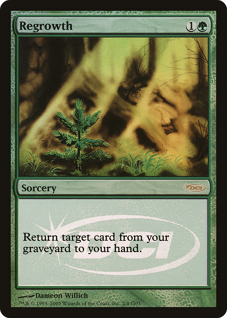 Regrowth (JDG-002) [Judge Gift Cards 2005] Foil
