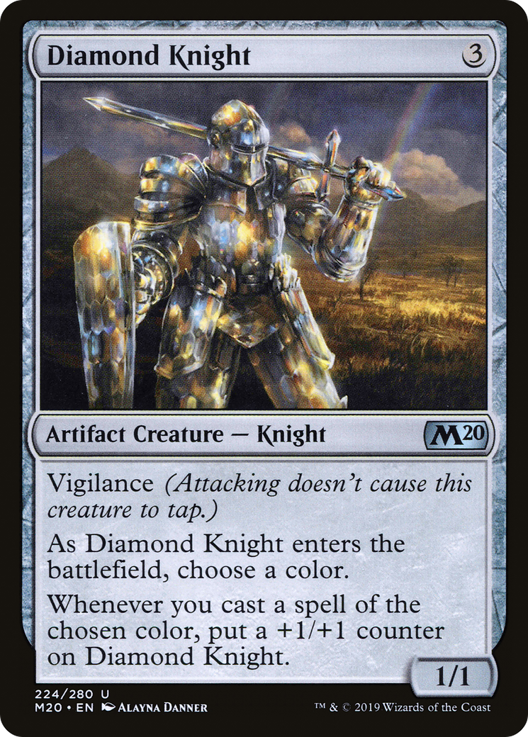 Diamond Knight (M20-224) [Core Set 2020]