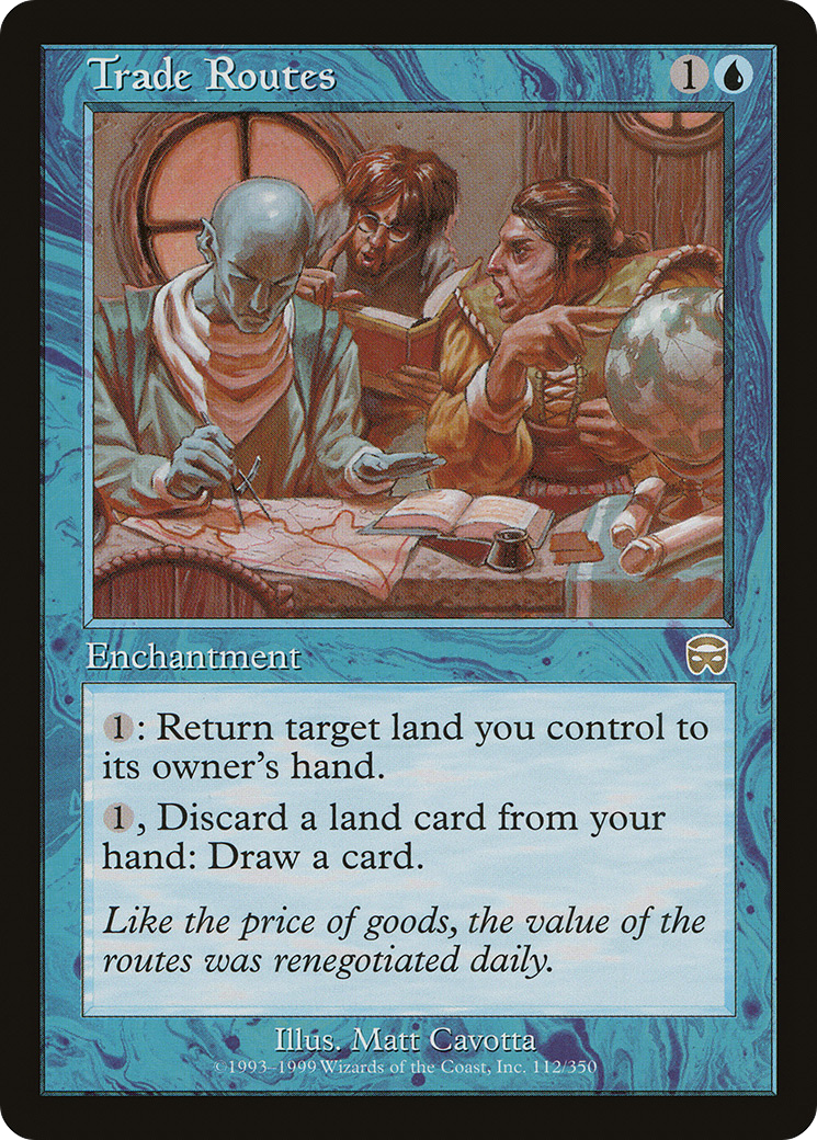 Trade Routes (MMQ-112) [Mercadian Masques] Foil