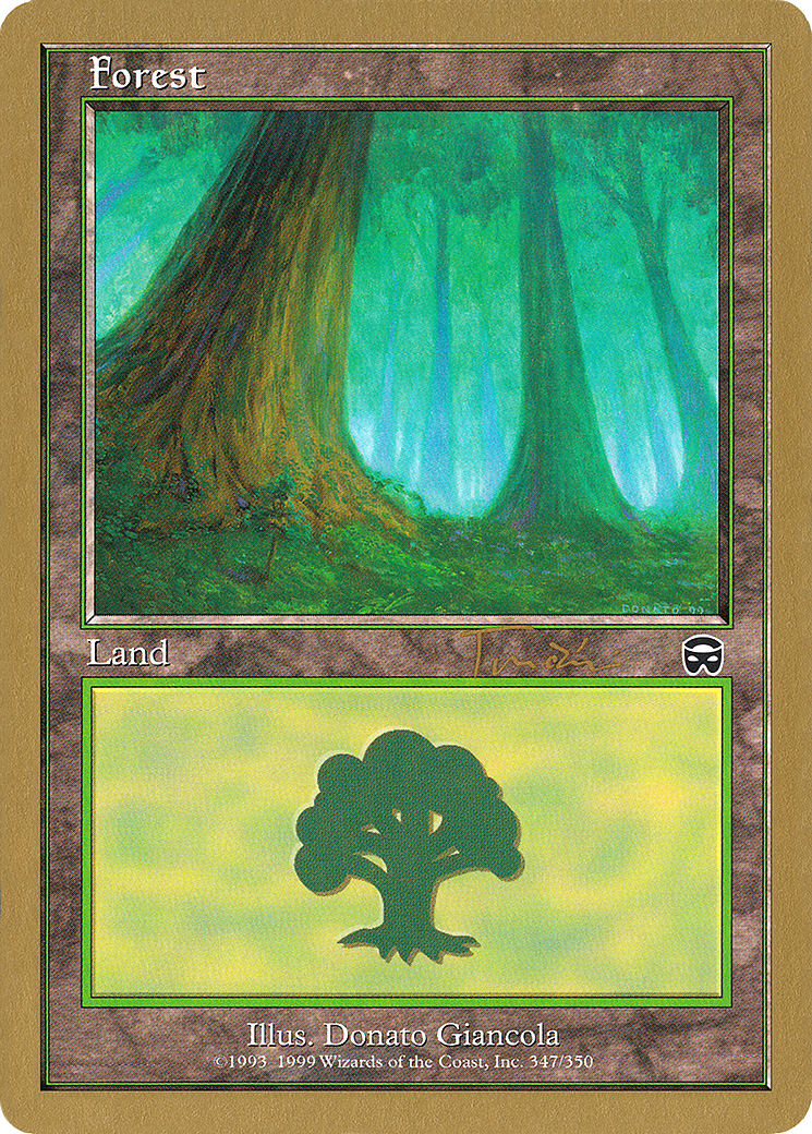 Forest (347) - 2001 Jan Tomcani (INV) [World Championship Decks 2001]