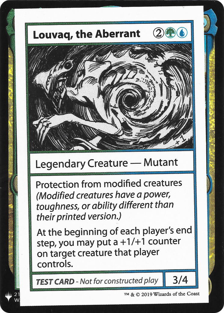 Louvaq, the Aberrant [Mystery Booster Playtest Cards 2019]