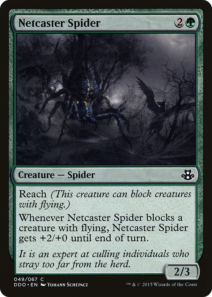 Netcaster Spider (DDO-049) [Duel Decks: Elspeth vs. Kiora]