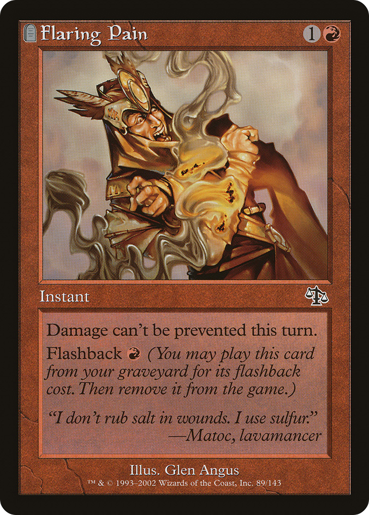 Flaring Pain (JUD-089) [Judgment] Foil