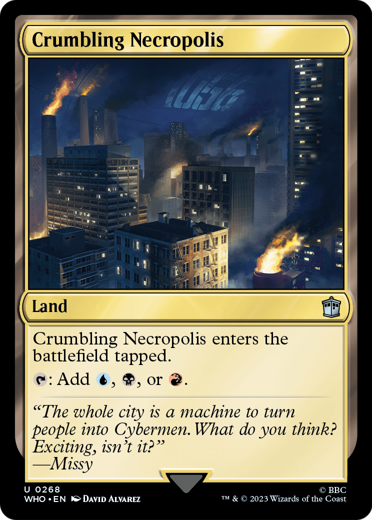 Crumbling Necropolis (WHO-268) [Doctor Who] Foil